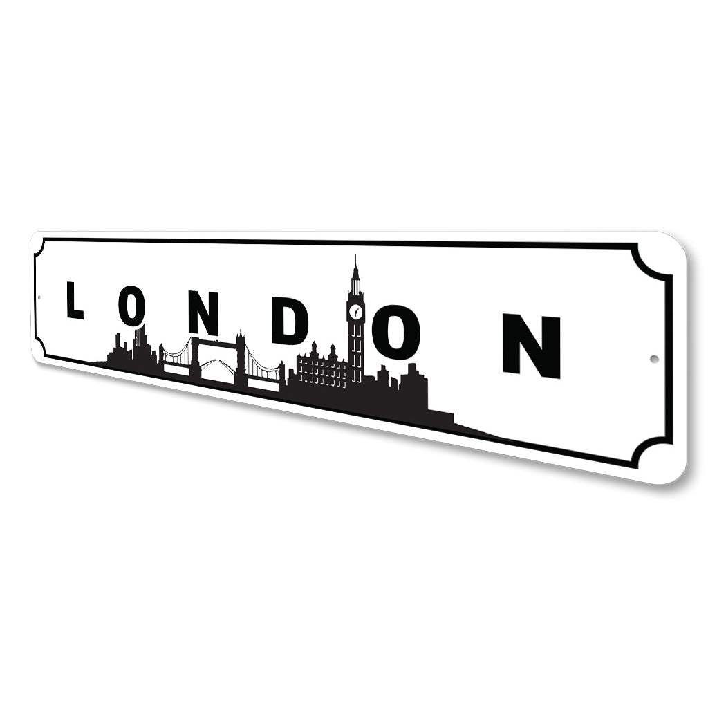London Skyline Sign