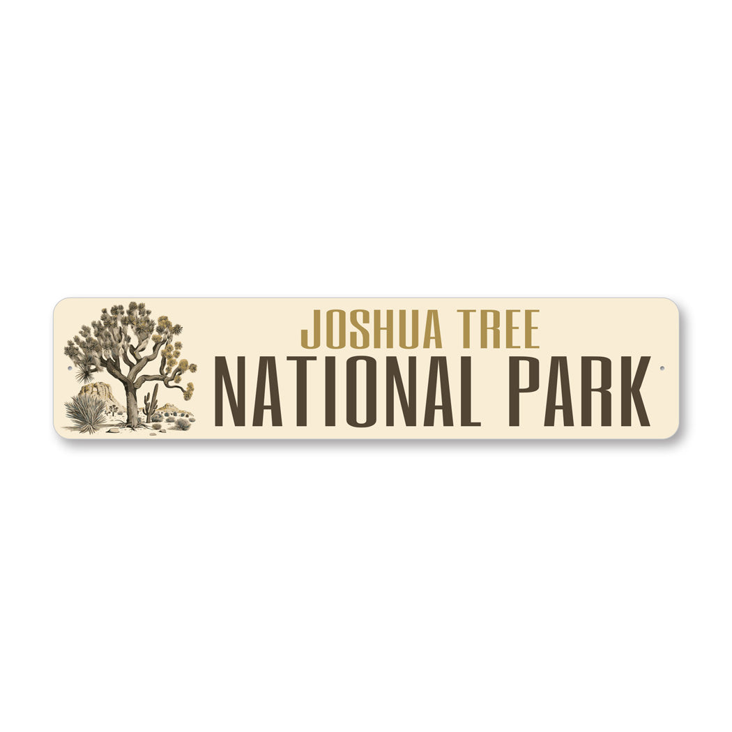 Joshua Tree National Park Metal Sign