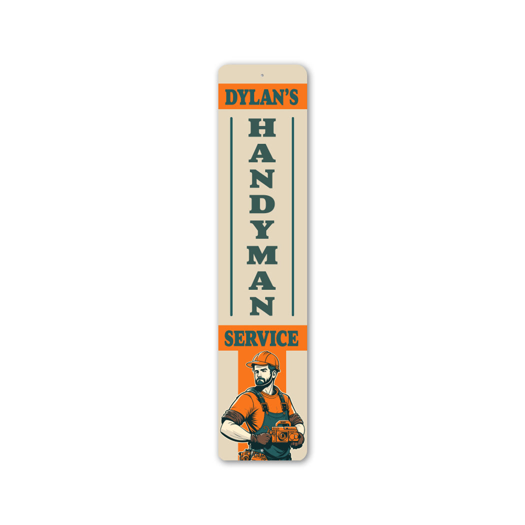 Custom Name Handyman Service Sign