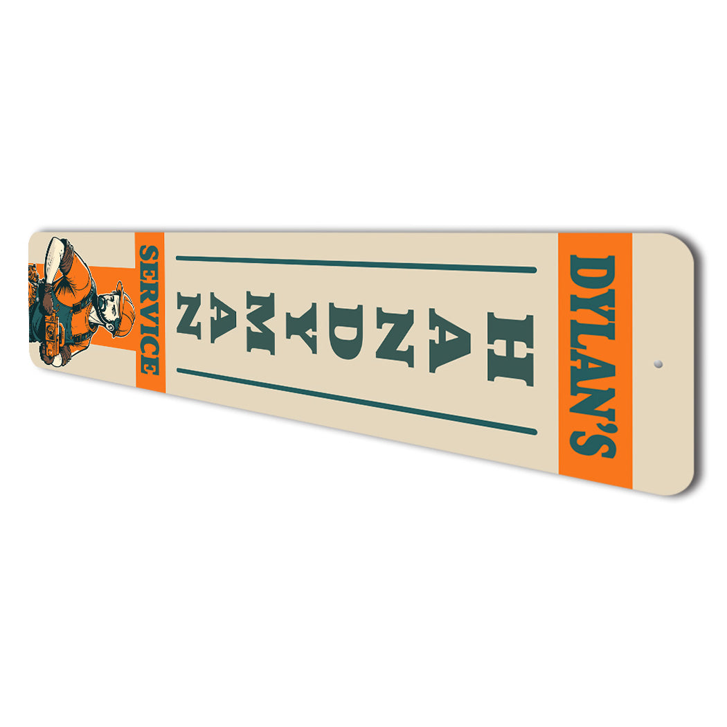 Custom Name Handyman Service Sign