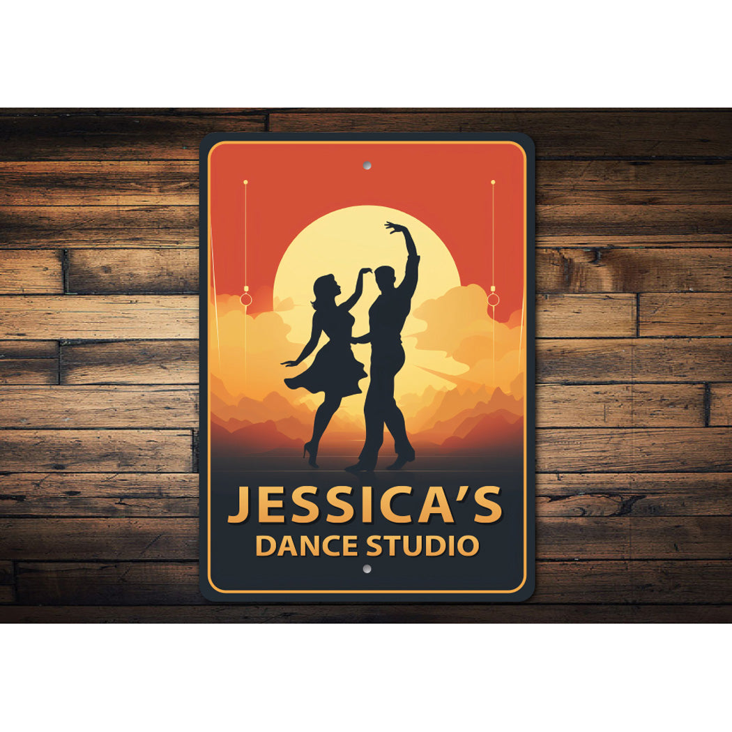 Personalized Dance Studio Sign