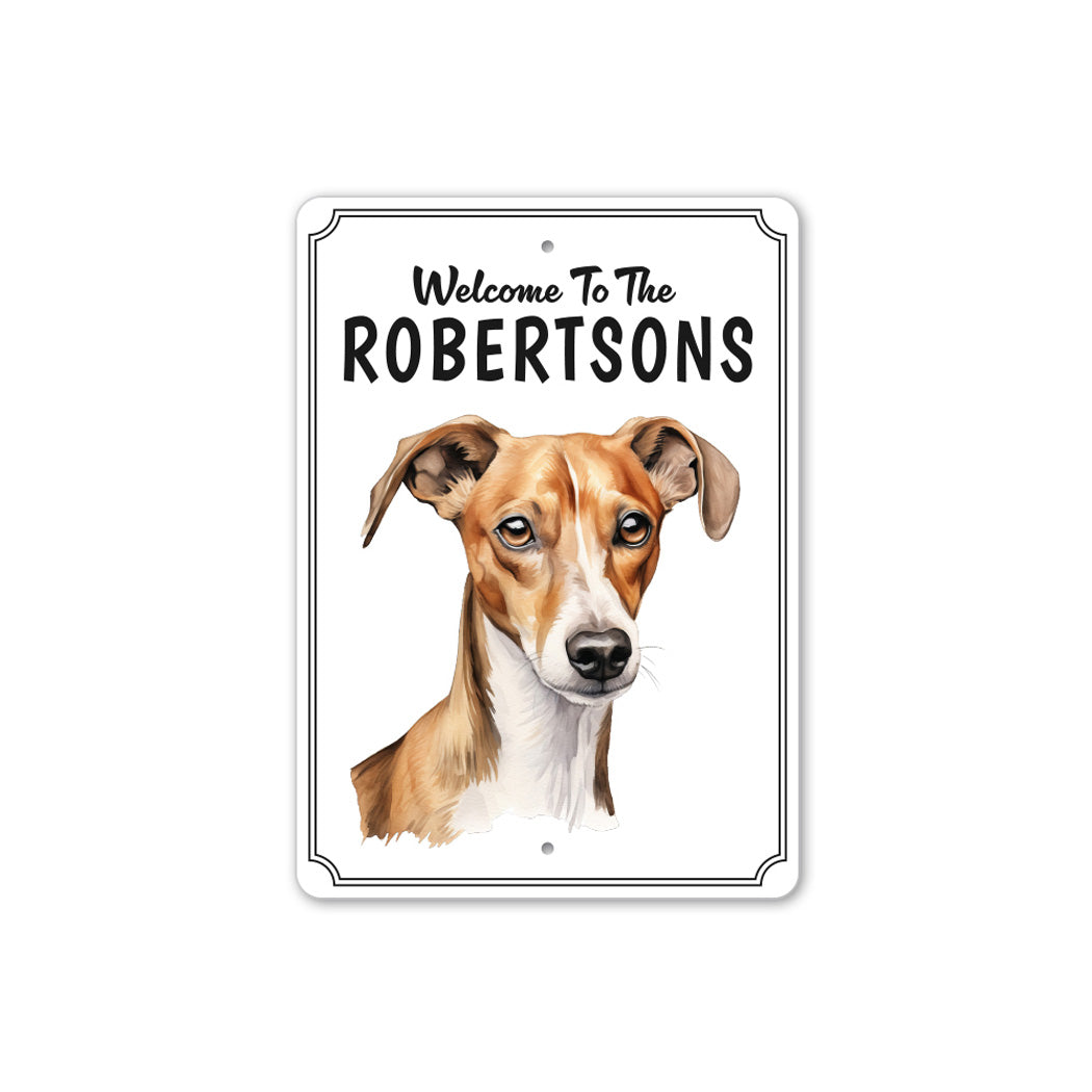 Azawakh Welcome To Personalized Sign