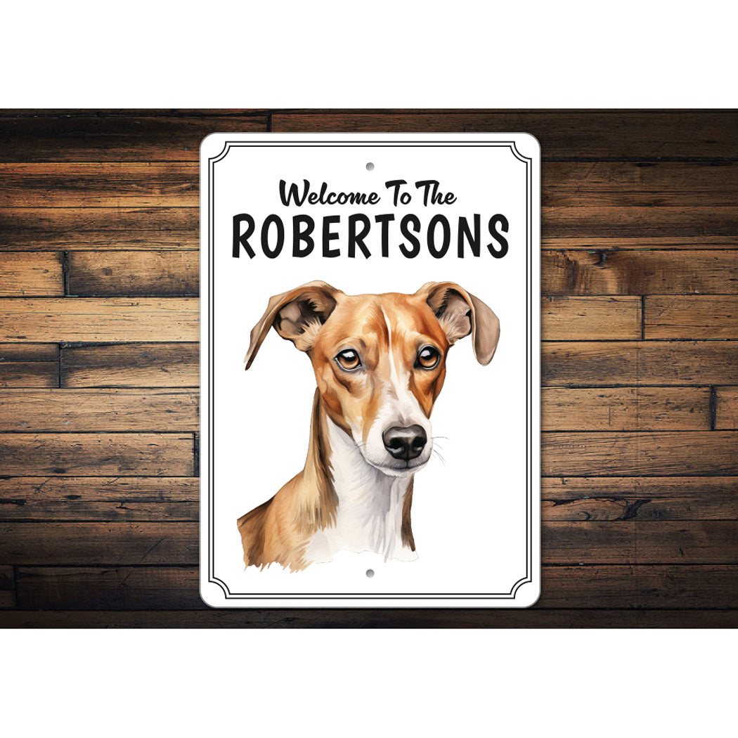 Azawakh Welcome To Personalized Sign