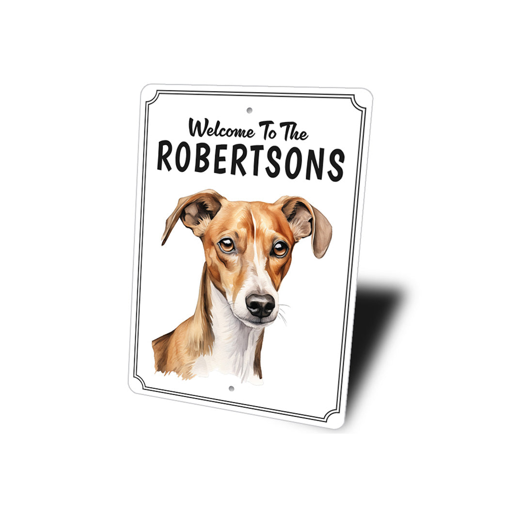 Azawakh Welcome To Personalized Sign