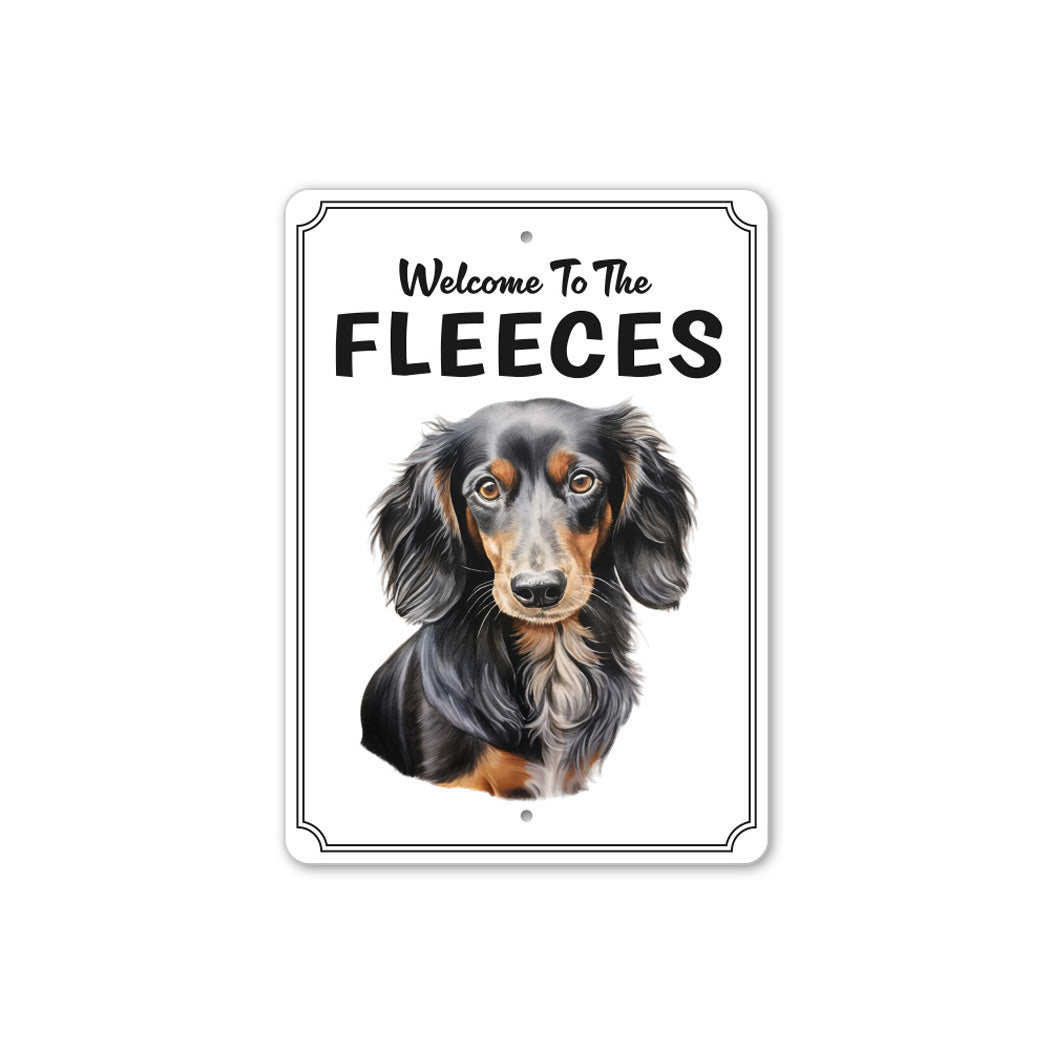 Dachshund Welcome To Personalized Sign