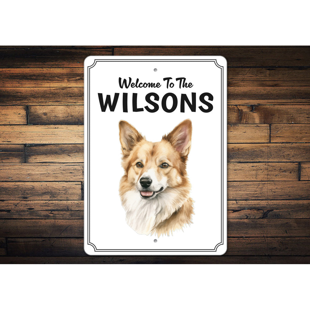 Icelandic Sheepdog Welcome To Personalized Sign
