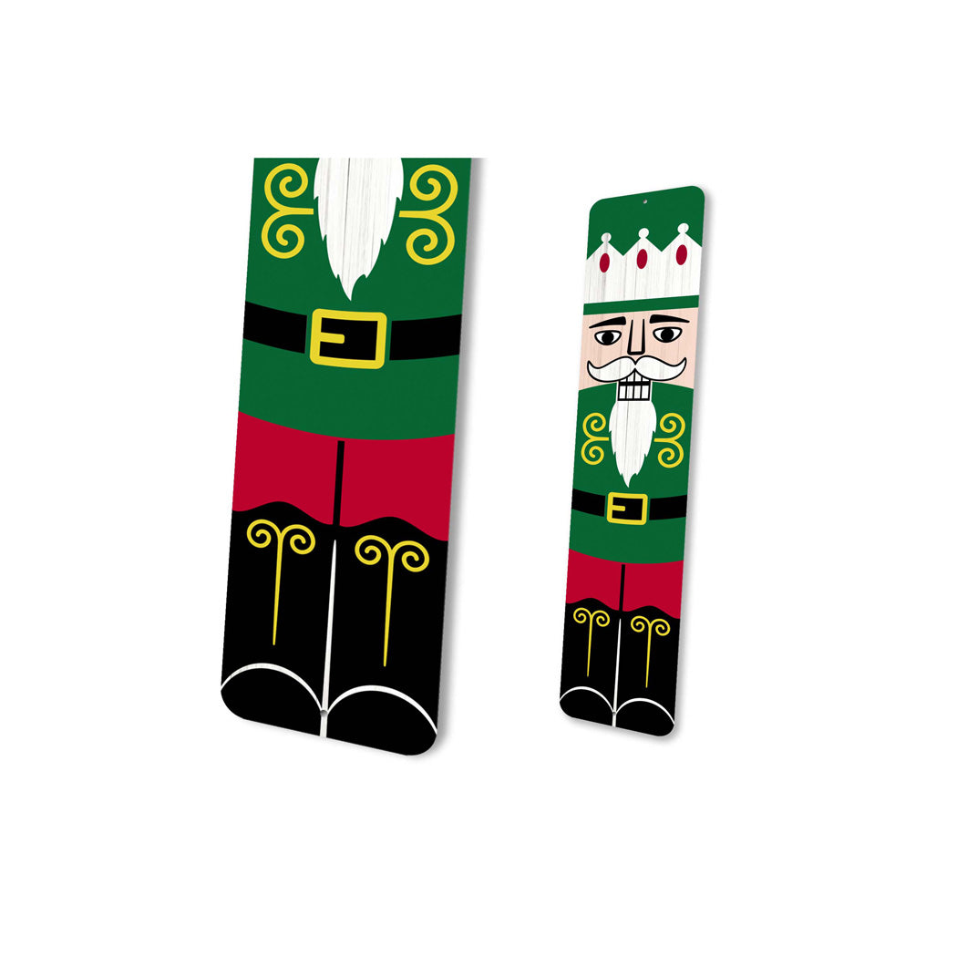 Nutcracker King Christmas Metal Sign