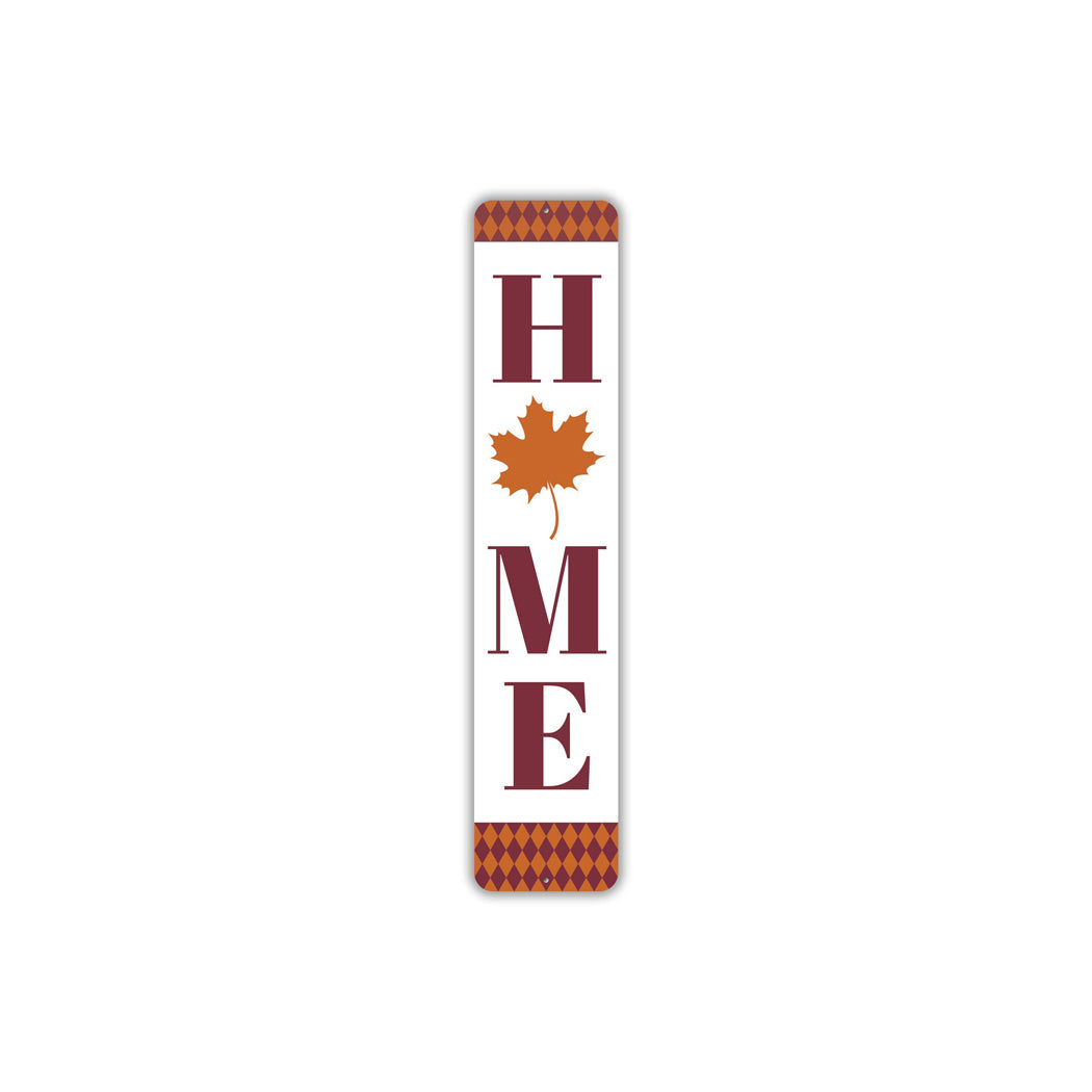 Home Maple Leaf Sign