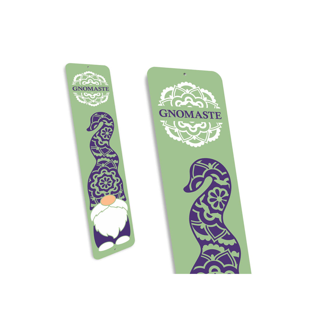 Gnomaste Gnome Metal Garden Sign