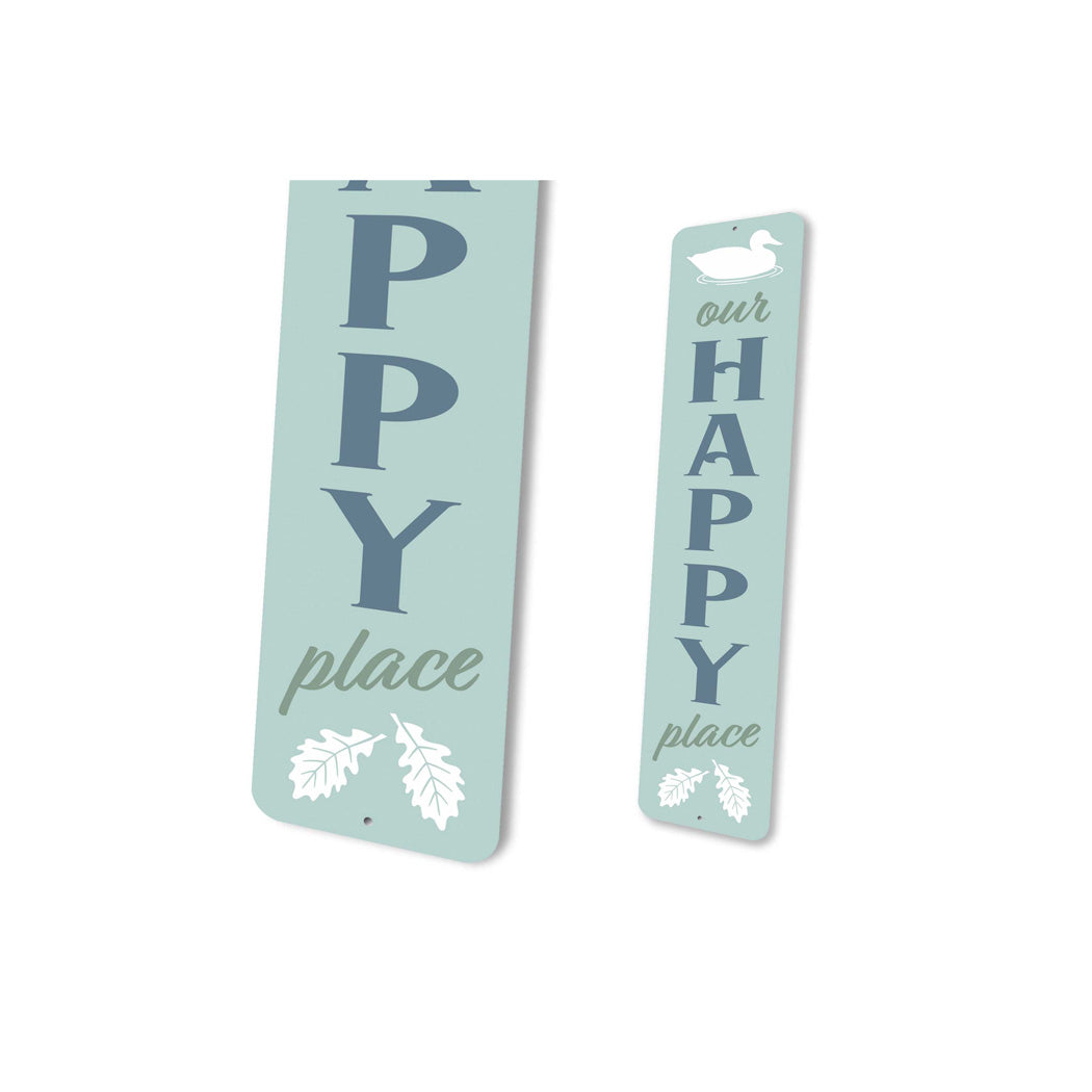 Our Happy Place Lake House Sign