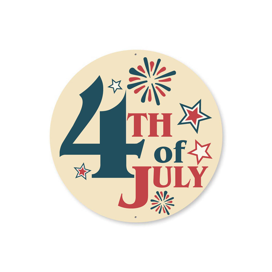 4th Of July Independence Day Sign