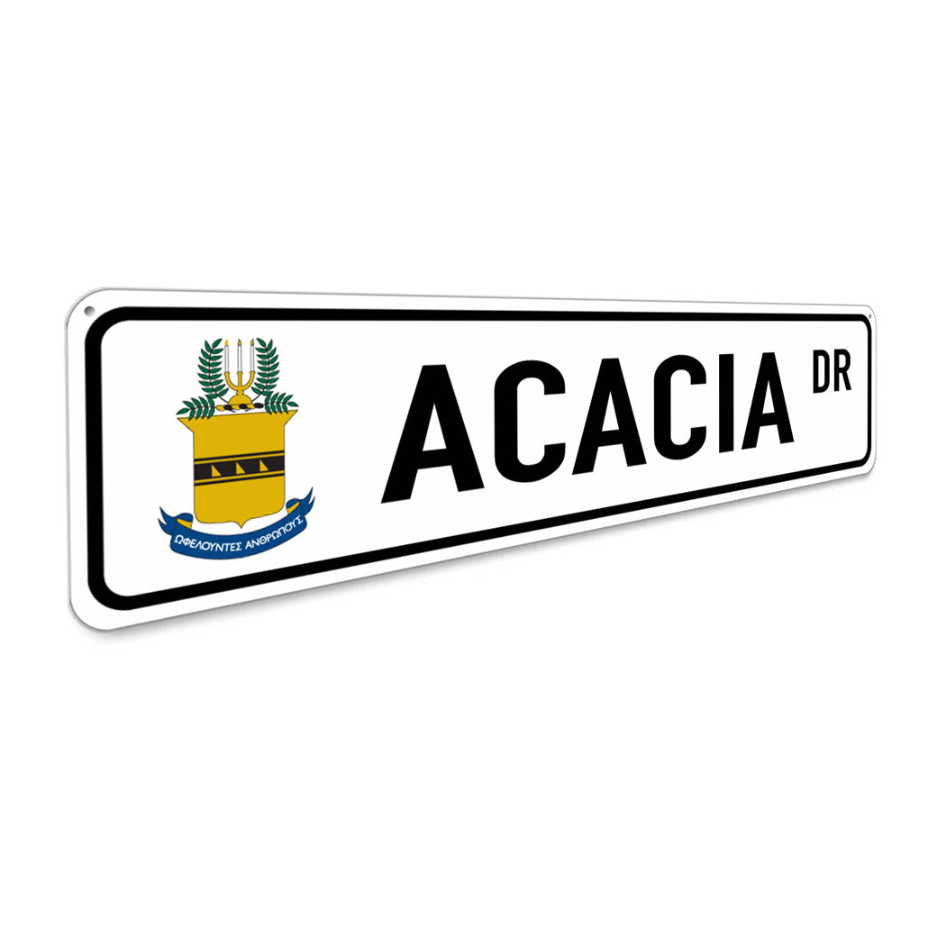 Acacia Drive Street Sign