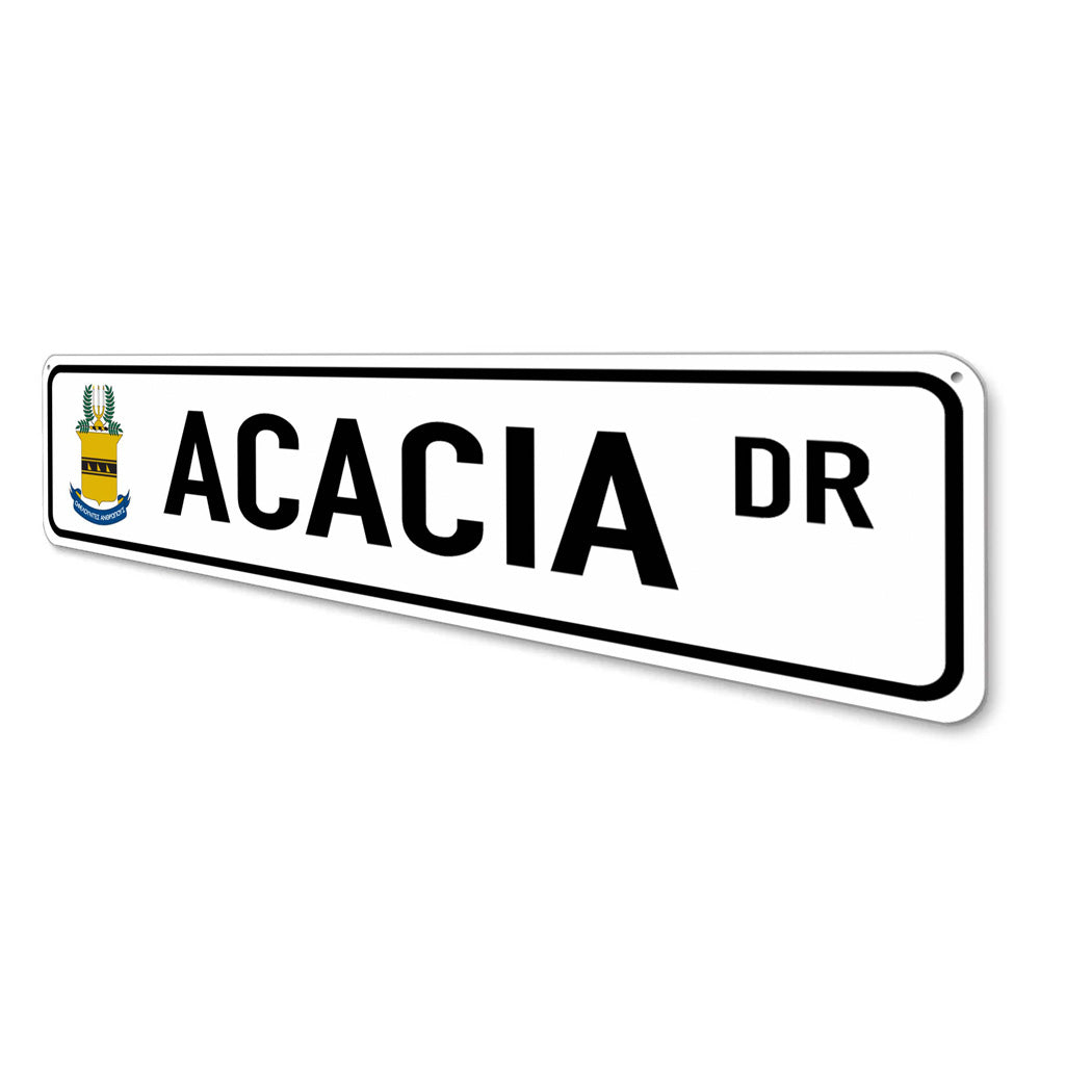 Acacia Drive Street Sign