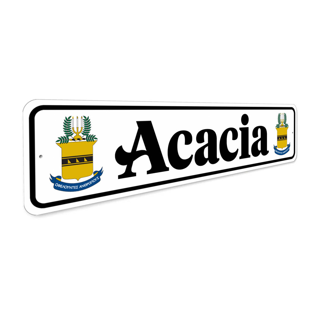 Acacia New Logo Sign