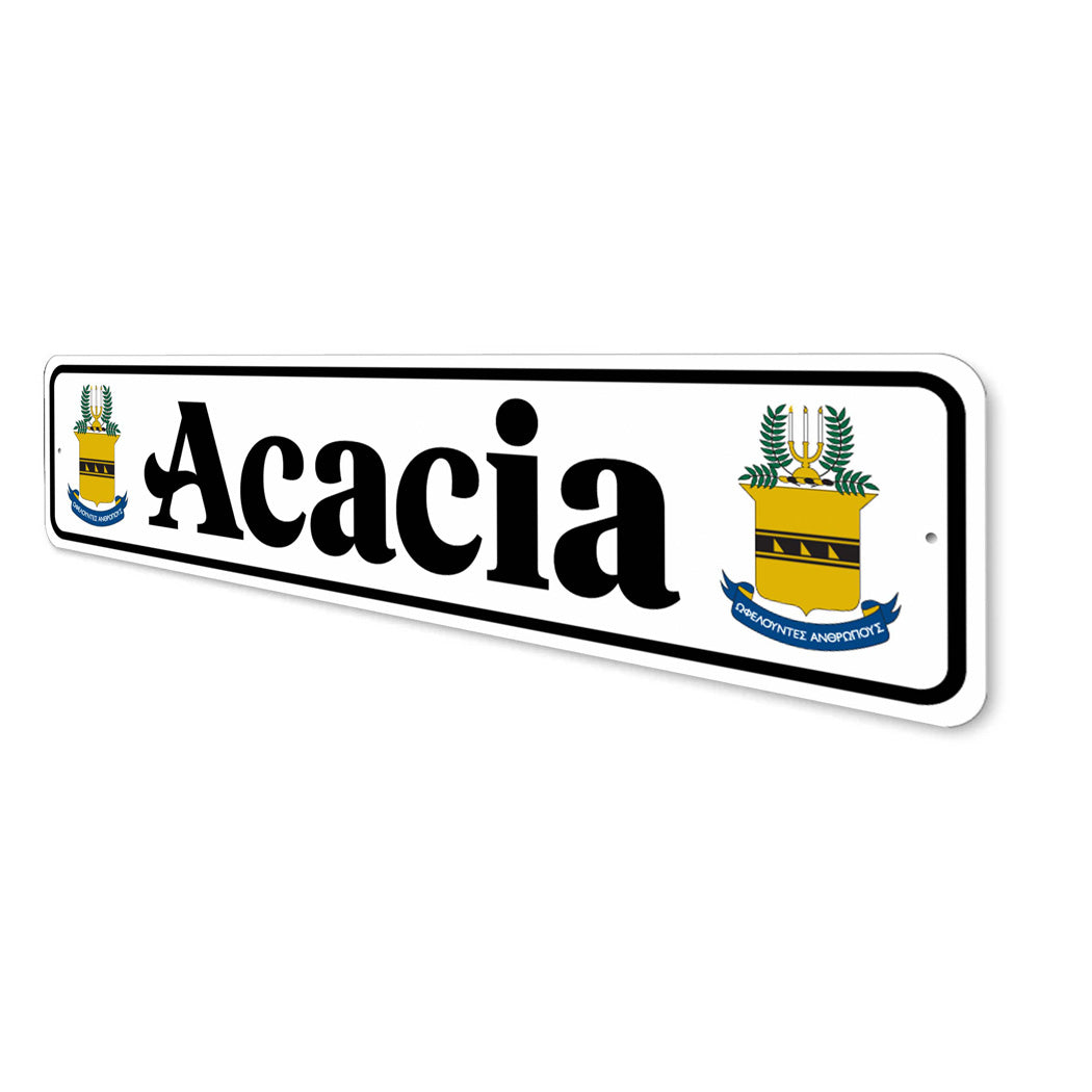 Acacia New Logo Sign