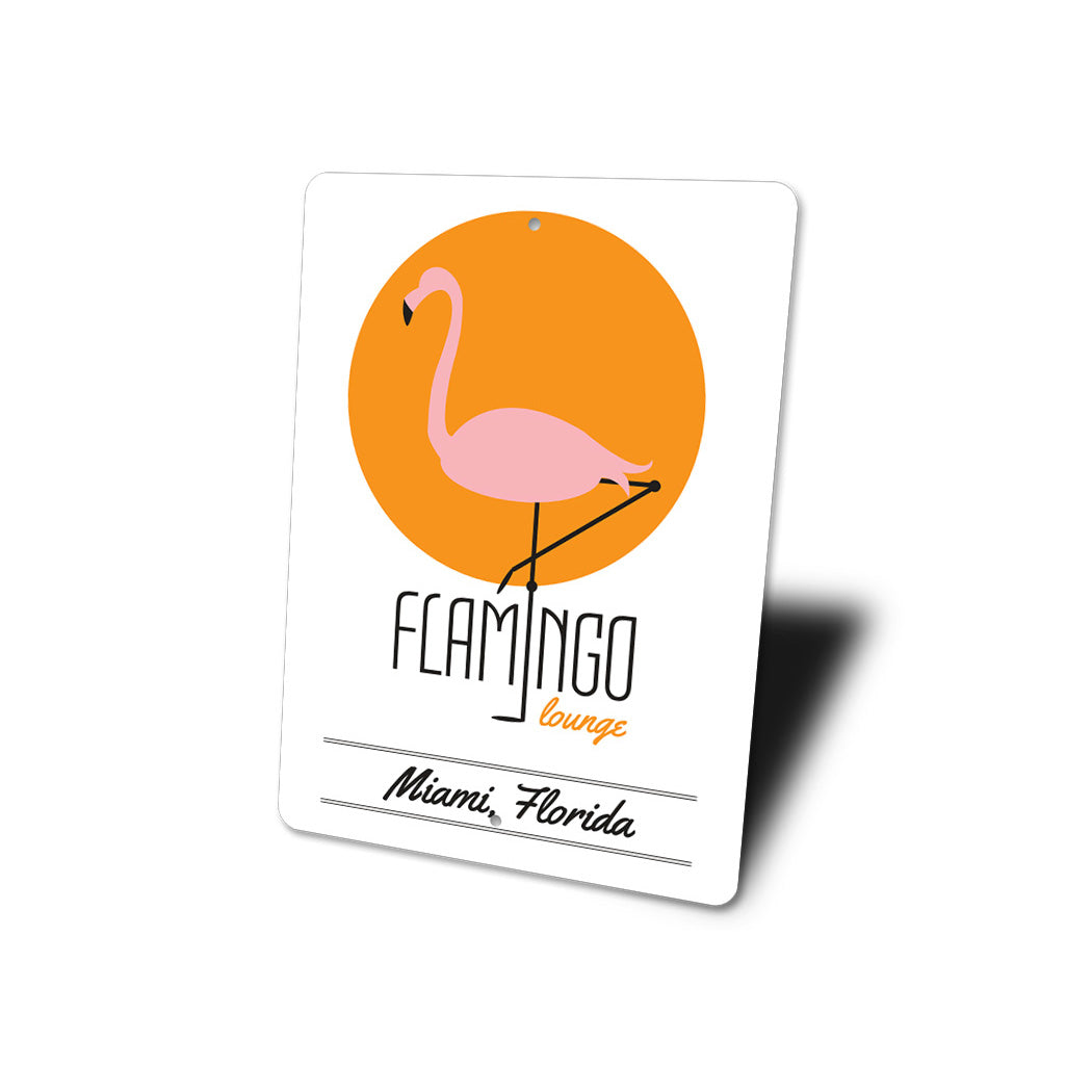 Flamingo Lounge Miami Florida Sign