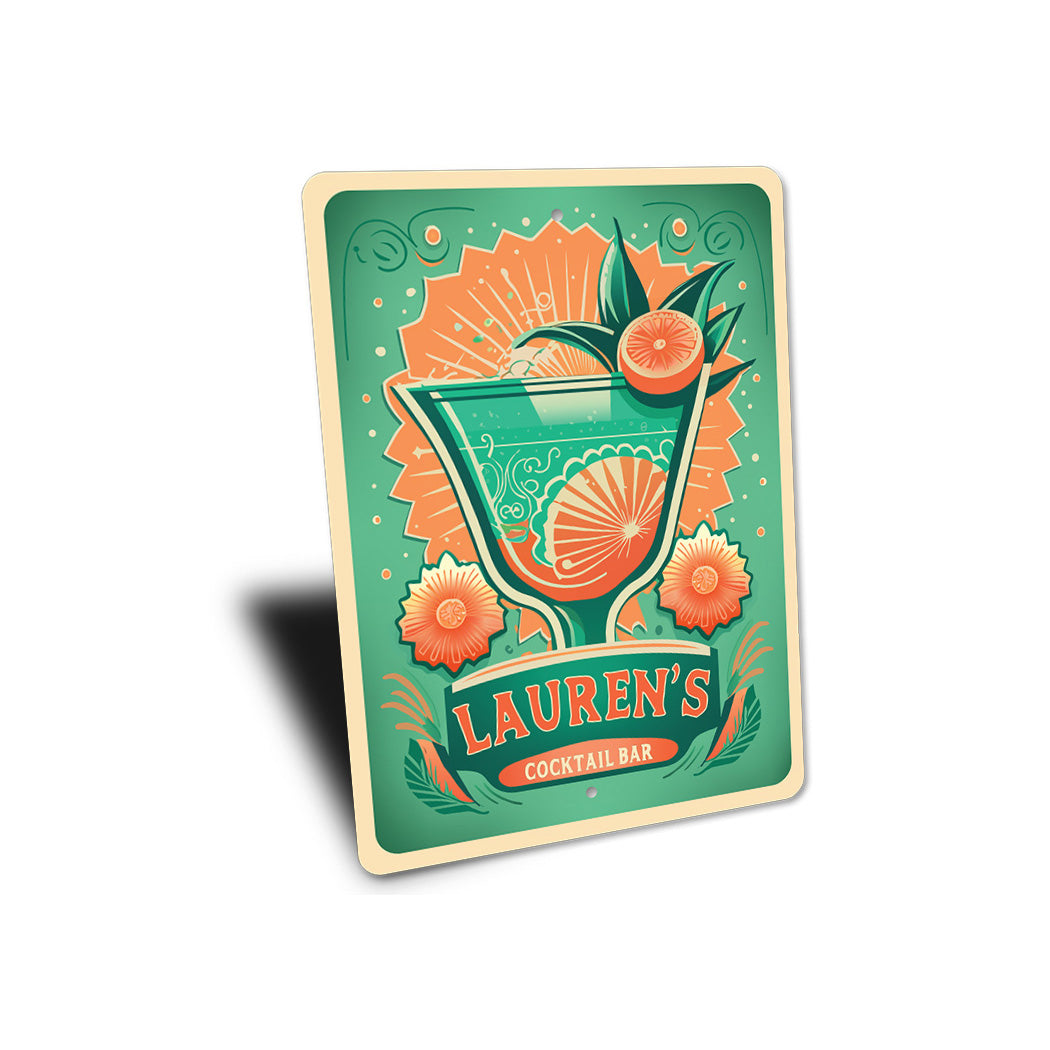 Custom Cocktail Bar Sign