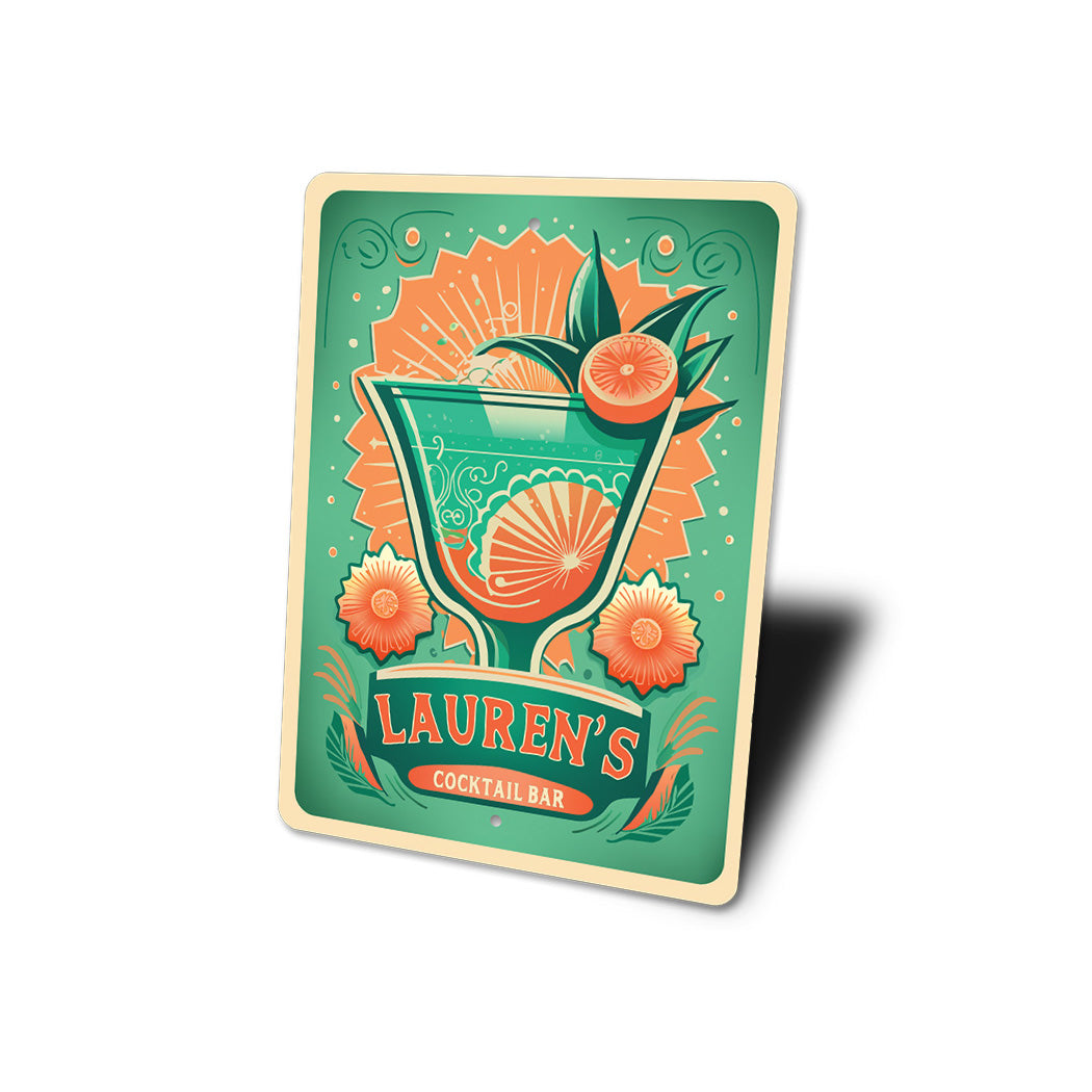 Custom Cocktail Bar Sign