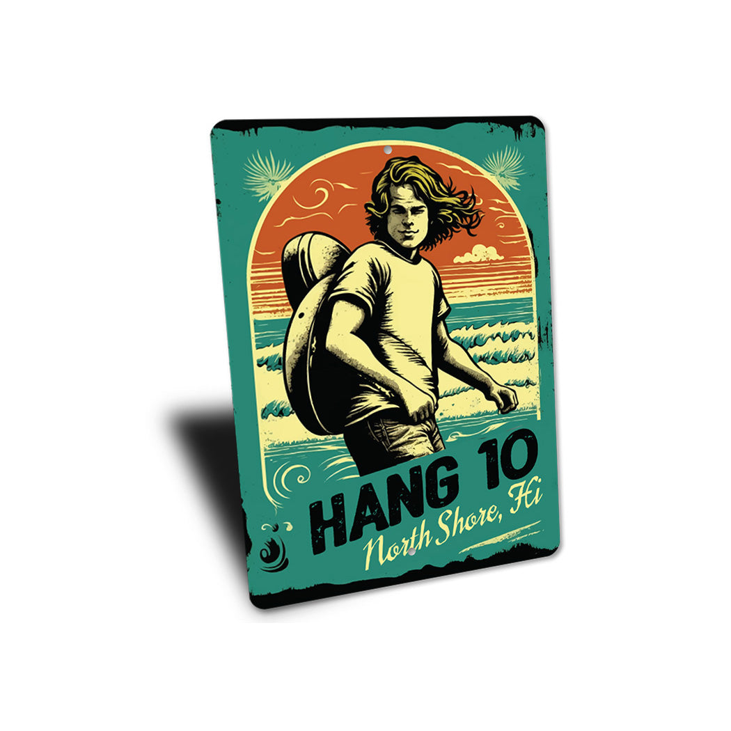 Hang Ten North Shore Sign