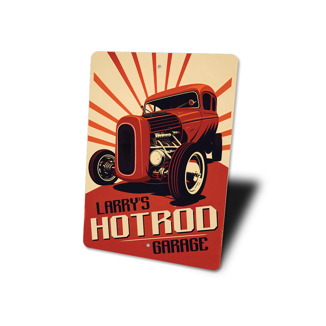 Custom Classic Hotrod Garage Sign