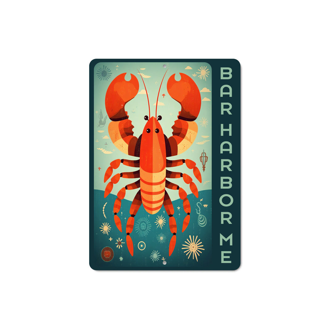 Bar Harbor Lobster Sign