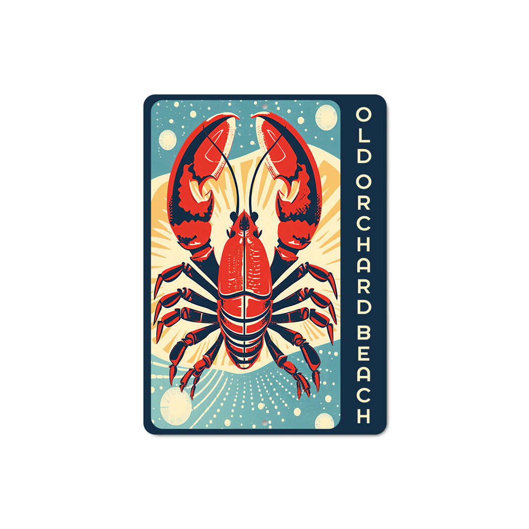 Old Orchard Beach Lobster Sign