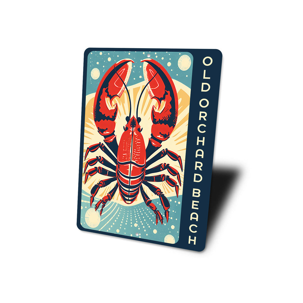 Old Orchard Beach Lobster Sign