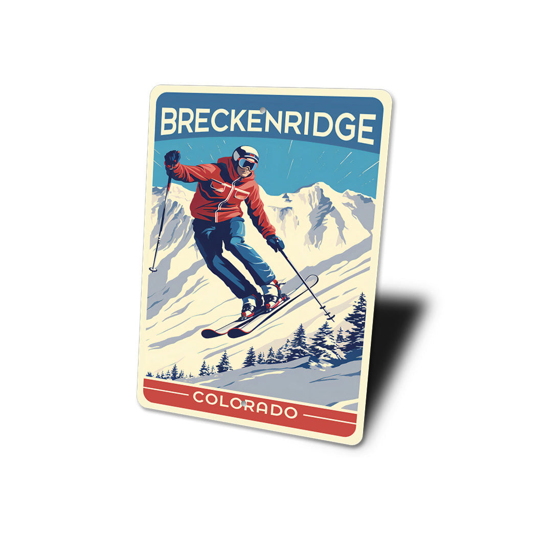 Ski Breckenridge Sign