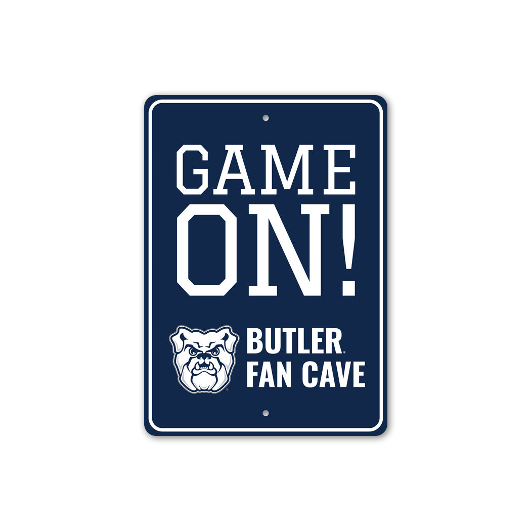 Game On Butler University Bulldogs Fan Cave Signs
