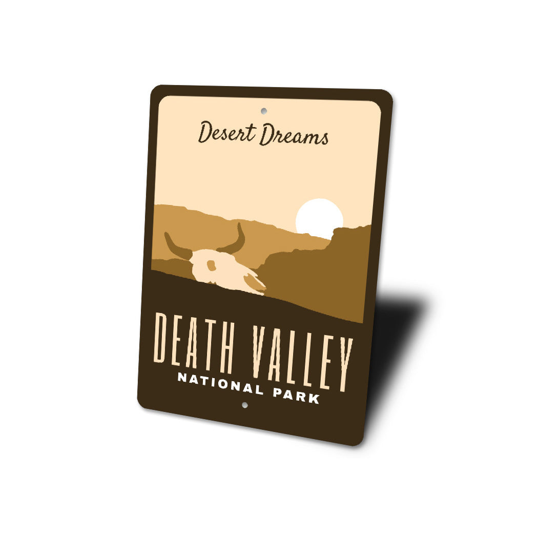 Death Valley National Park Desert Dreams Sign