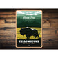 Yellowstone National Park Roam Free Sign