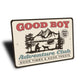 Pet Dog Adventure Club Good Times And Good Treats Sign