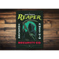 Reaper Security Company Trespass And Meet Him Sign