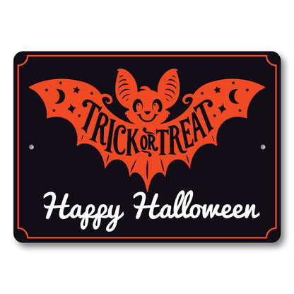 Trick Or Treat Happy Halloween Sign