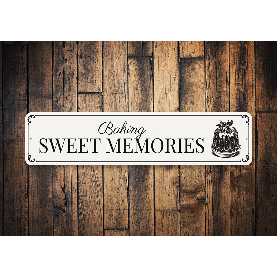 Baking Sweet Memories Christmas Sign