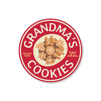 Grandma's Cookies Holiday Sign