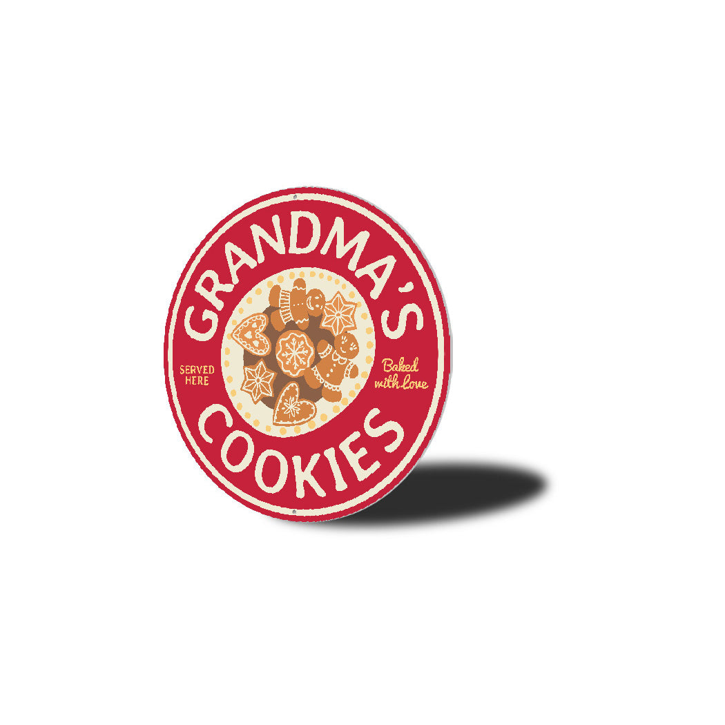 Grandma's Cookies Holiday Sign