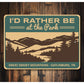 Rather Be At The Park Great Smoky Mountains Sign