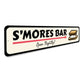 S'mores Bar Open Nightly Sign