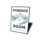 Powder Room Remove Ski Boots Here Ski Sign