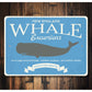 New England Whale Excursions Adventure Awaits Sign