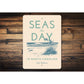 Seas The Day In North Carolina Cape Hatteras Sign