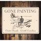 Gone Painting Outer Banks North Carolina Sign