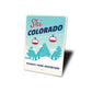 Ski Colorado Elevate Your Adventure Sign