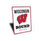 University of Wisconsin Bound Sign