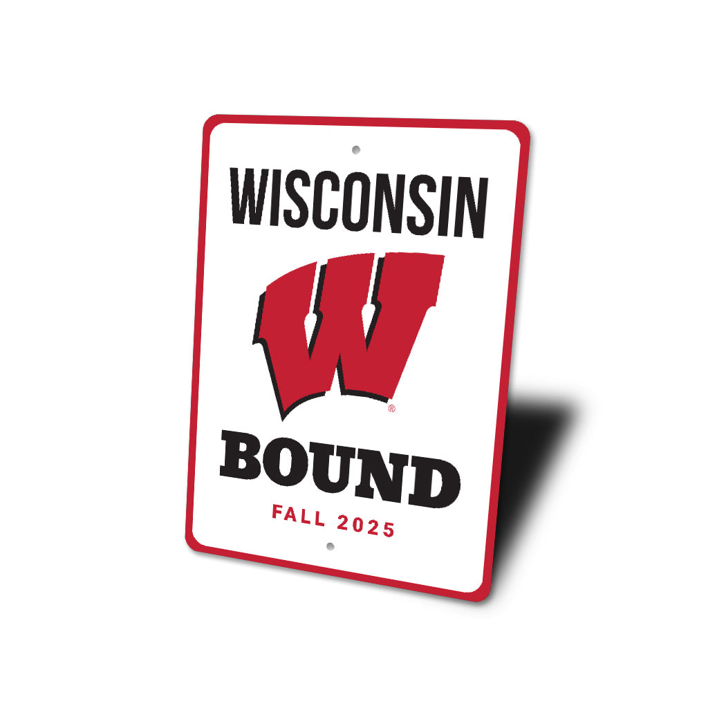 University of Wisconsin Bound Sign