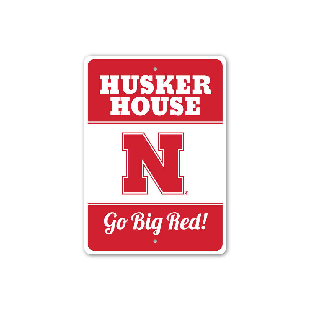 University of Nebraska Husker House Go Big Red Sign