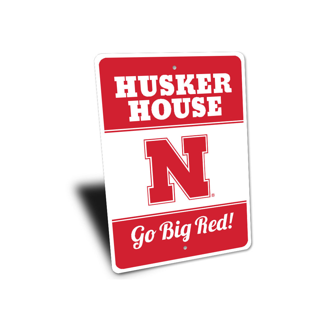 University of Nebraska Husker House Go Big Red Sign