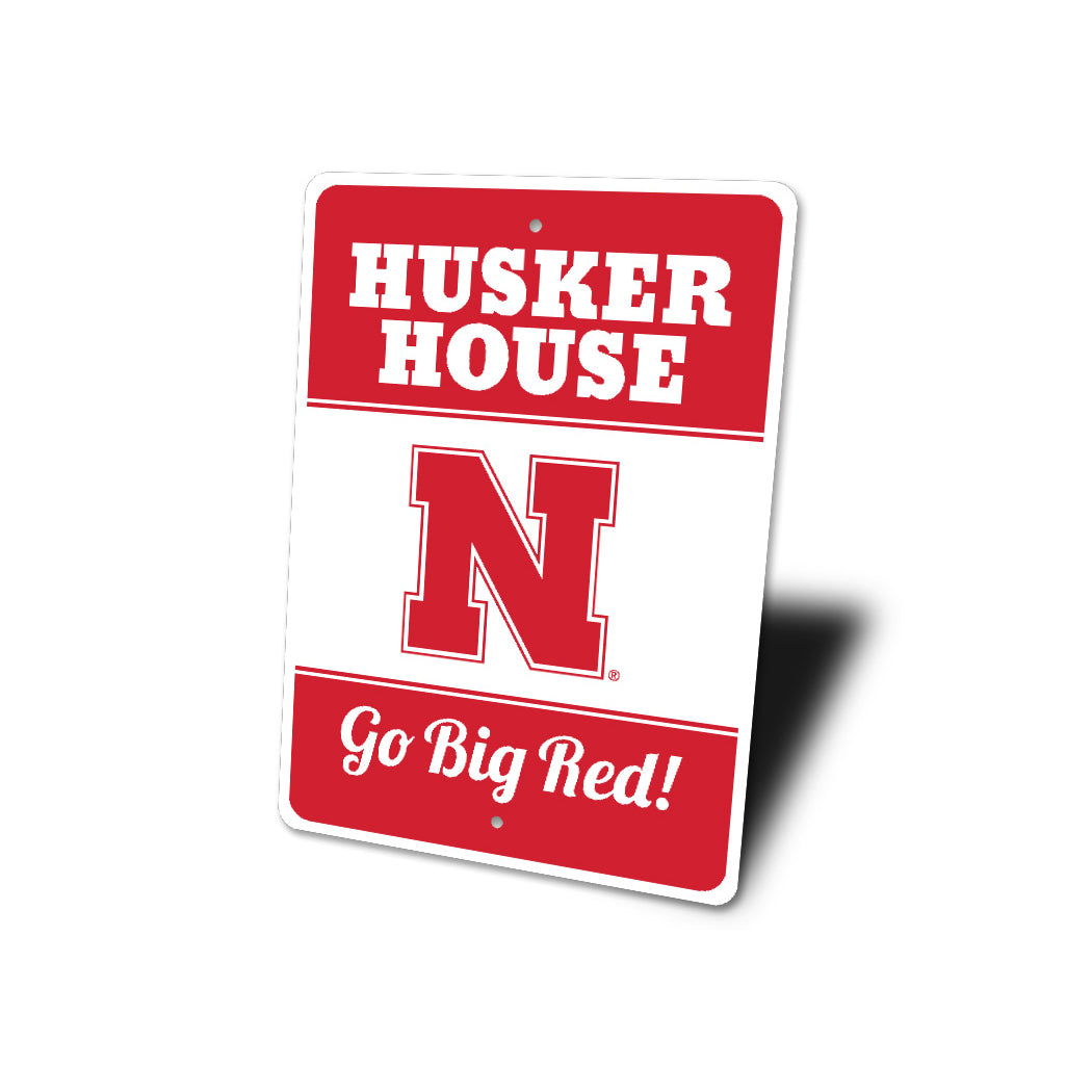 University of Nebraska Husker House Go Big Red Sign