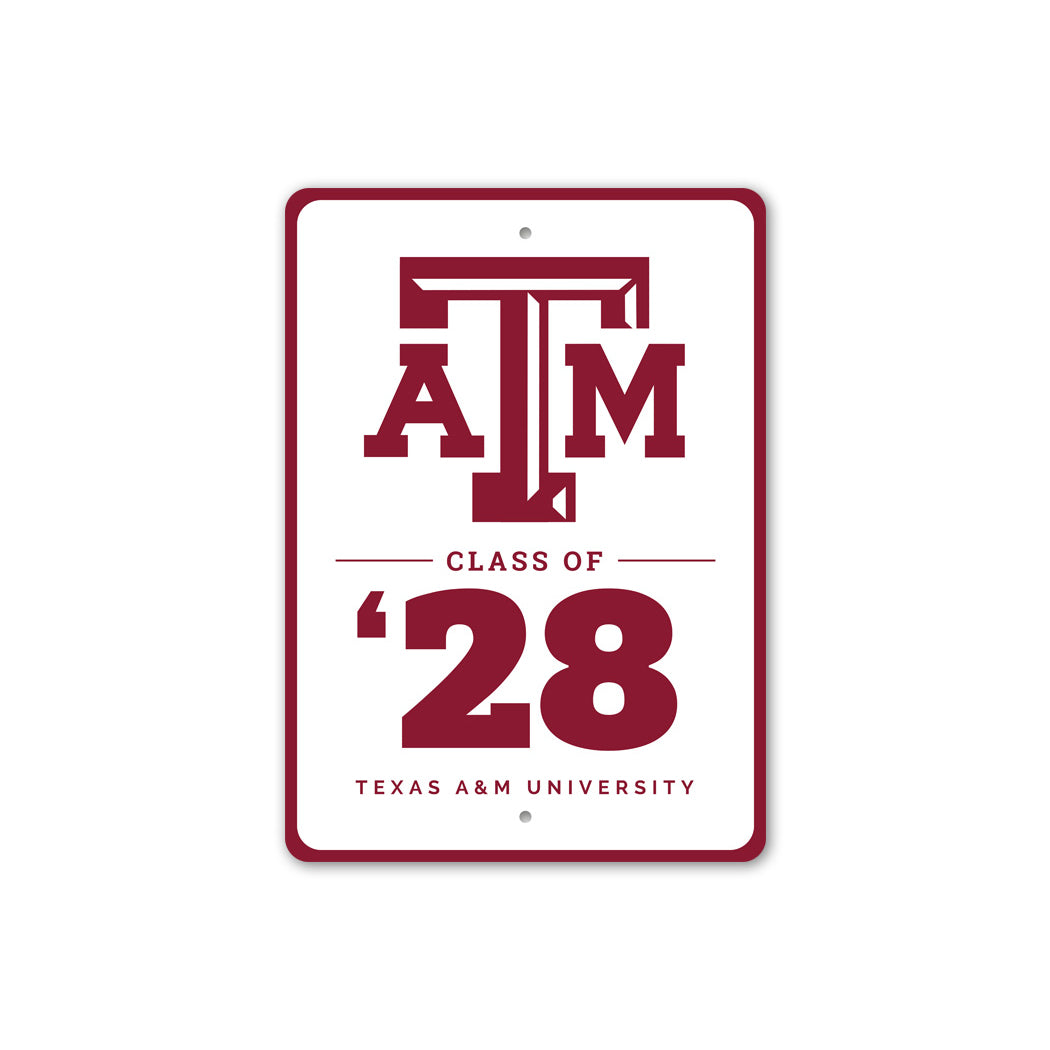 Texas A & M University Class Of Sign